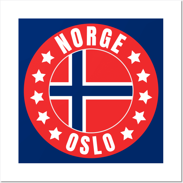 Oslo Wall Art by footballomatic